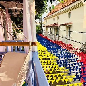 Quarto em Acomodações Particulares Balcones De Venecia, Cartagena